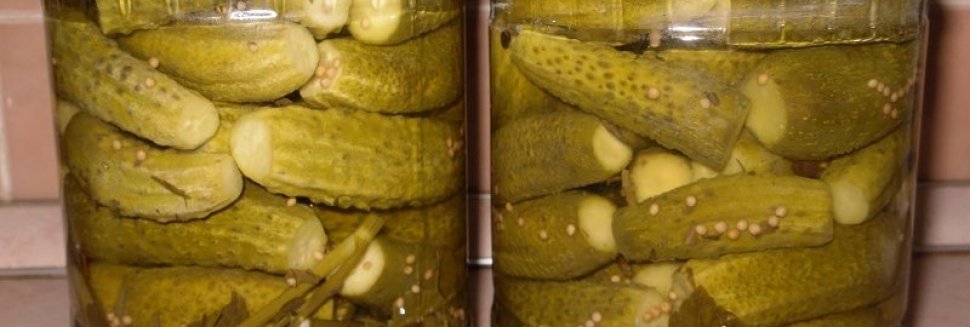 Маринованные Огурцы Рецепт на Литровую Банку