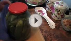Как консервировать огурцы. | How to preserve cucumbers.